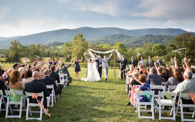 Weddings at King Family Vineyards Crozet Virginia