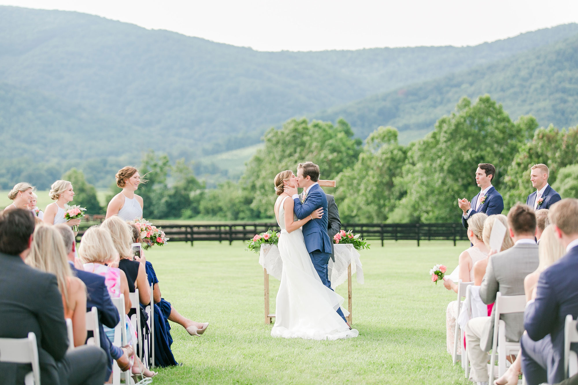 A Vineyard Wedding in Virginia's Blue Ridge - King Family Vineyards