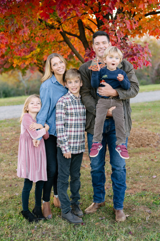 James and Kelly King and their children