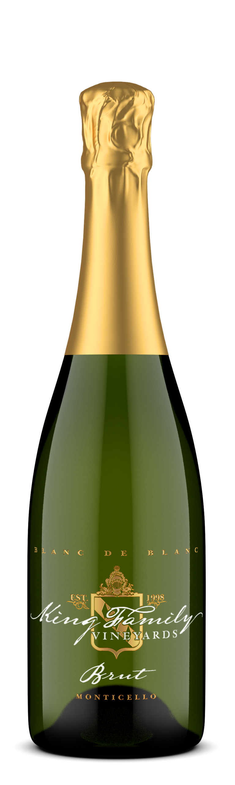 Brut Blanc de Blanc King Family Vineyards
