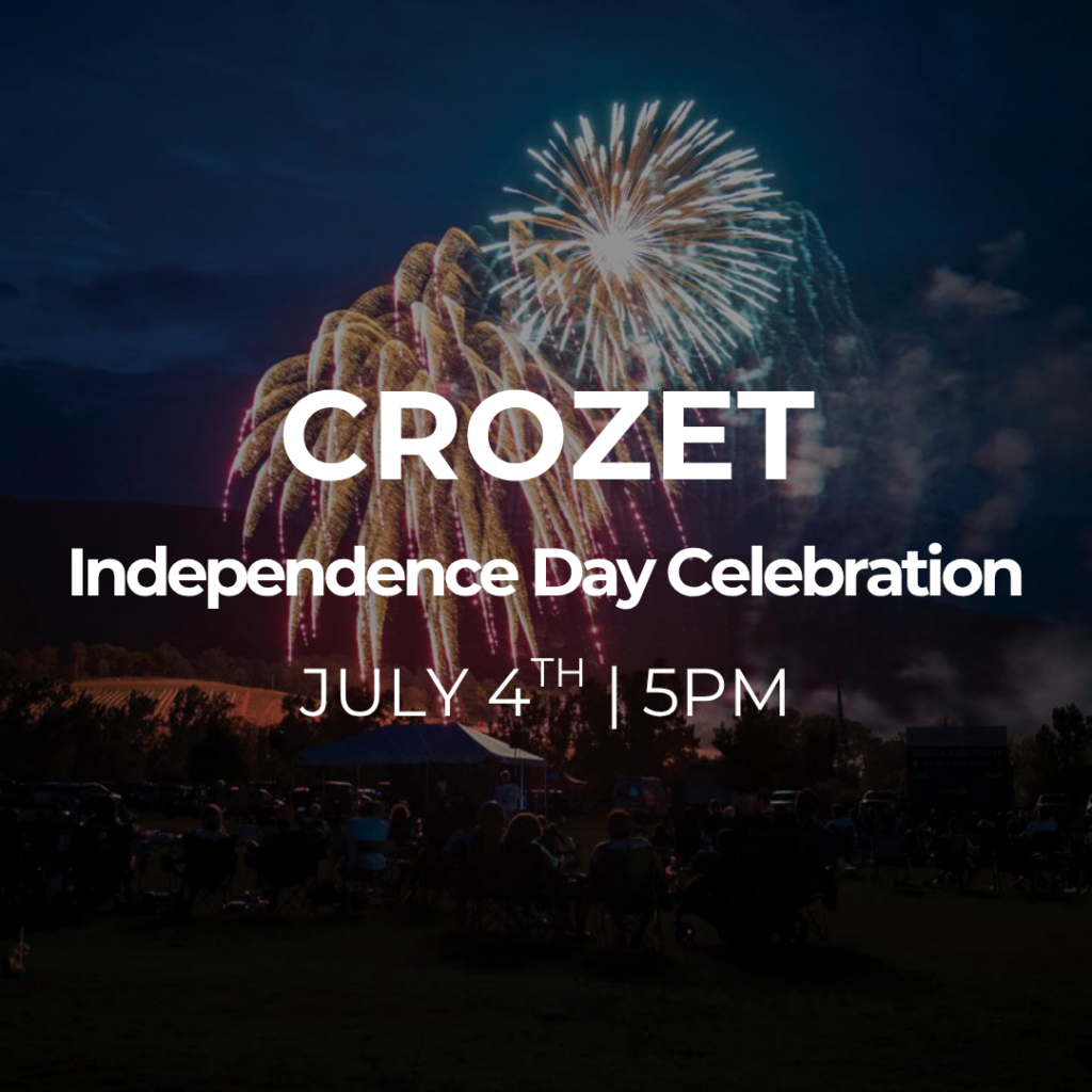 Crozet Independence Day Celebration Banner