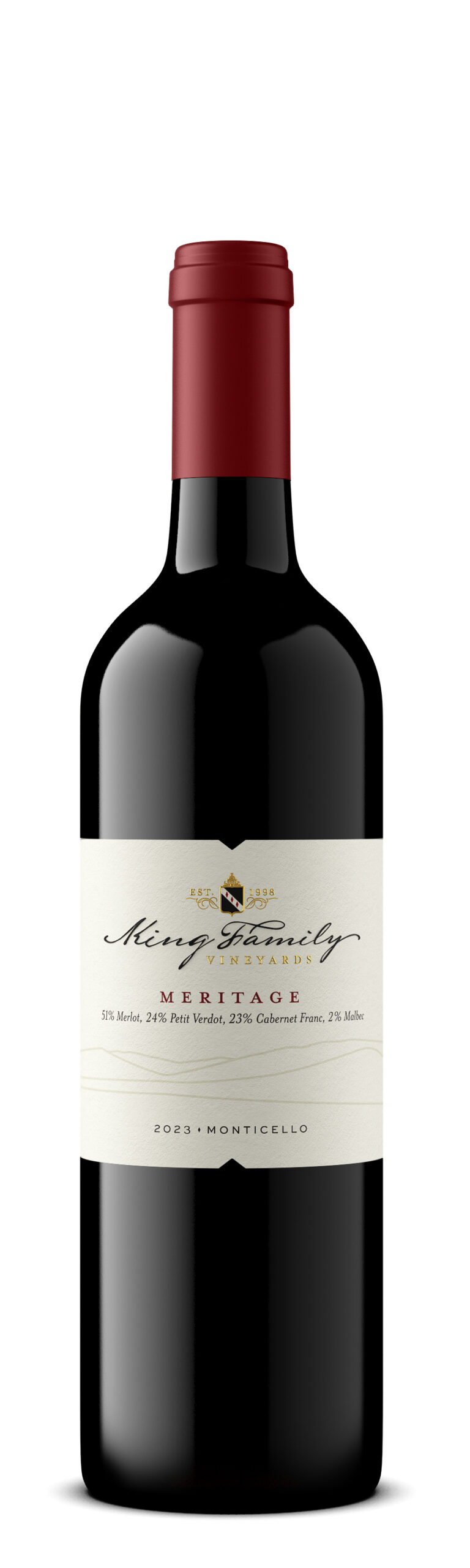 King Family Vineyards Meritage Bottle